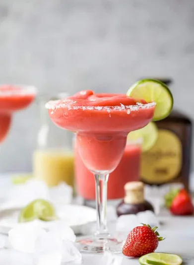 Frozen Strawberry Margarita