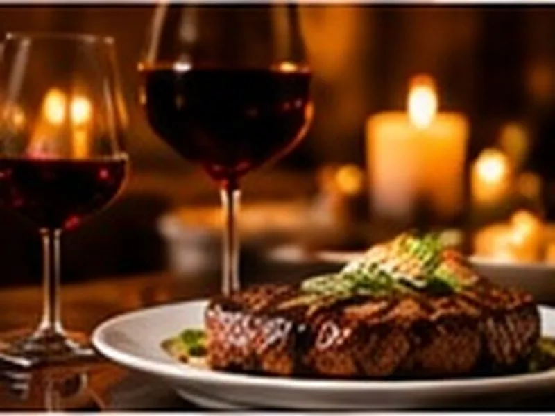 Wine at LongHorn Steakhouse (illustrative image)