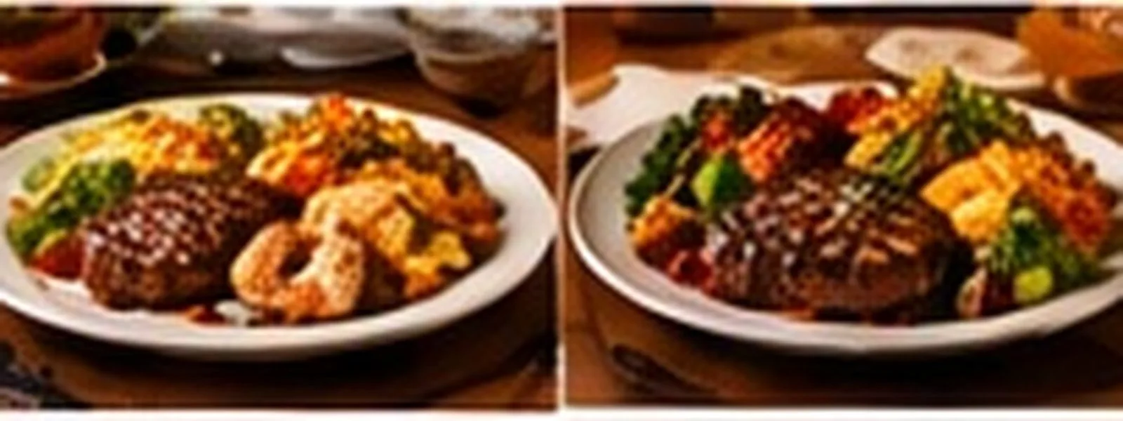Lunch vs dinner banner (illustrative image)