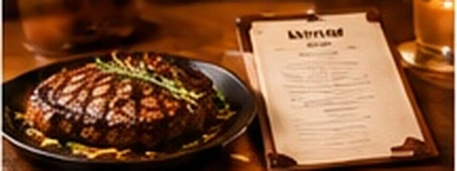 Menu prices banner (illustrative image)