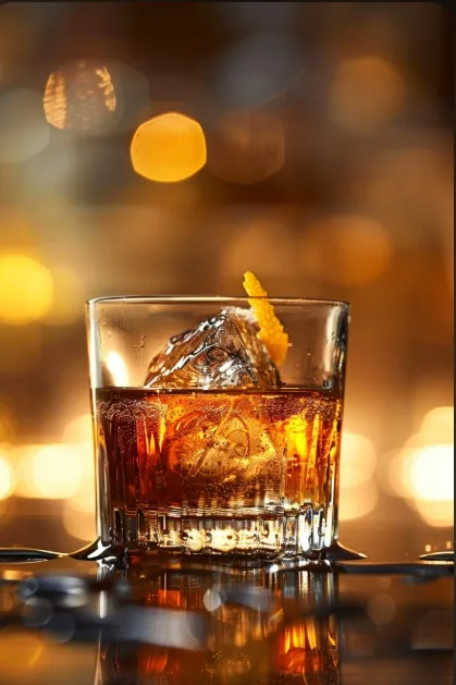Old Fashioned on the Rocks