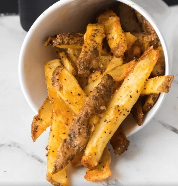 Seasoned French fries (illustrative image)
