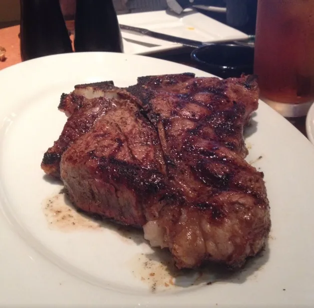 Grilled T-bone steak (illustrative image)